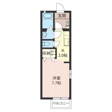 グラバーティハイツ　ミネ201-2