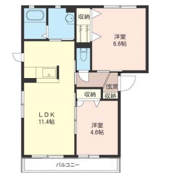 ラフォーレ福居１１Ａ102-2