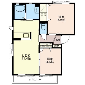 クレールメゾンＡ202-2