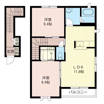 シャーメゾン上大領Ｃ201-2