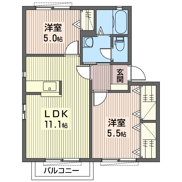 グランドソレーユ二番館202-2