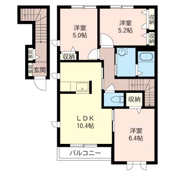 ラ・ファミリーナＡ 202号-16