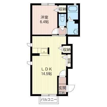 シルクタウンⅡ　Ａ 105号-6