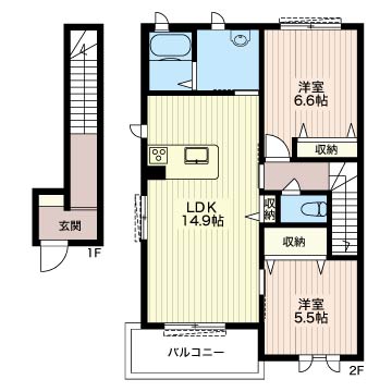 メビュースタウンⅤ　Ｃ203-2