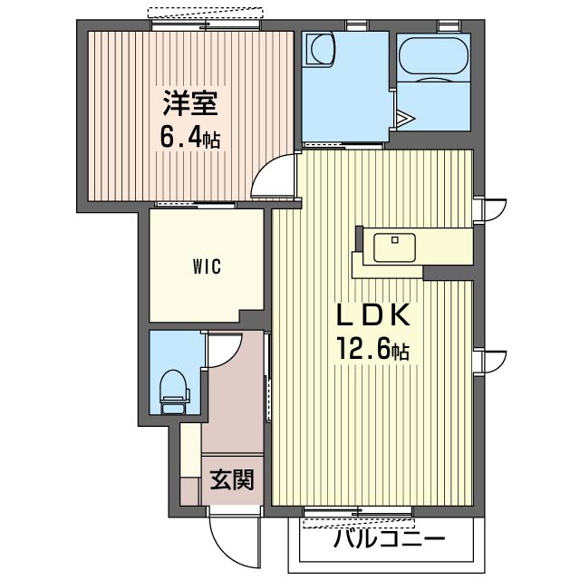 メゾン・ド・ソレイユＮ101-2