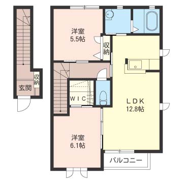 メルベイユＢ 201号-16