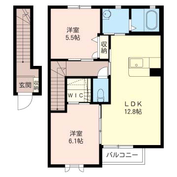 シャルム・メゾンＢ202-2