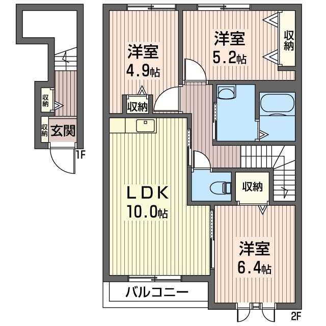 フレグランス横倉M 202号-16
