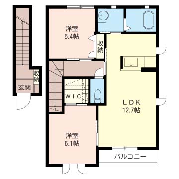 メゾンウィステリア　Ａ201-2