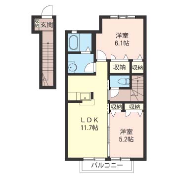 クワイエット杉Ｇ 202号-16