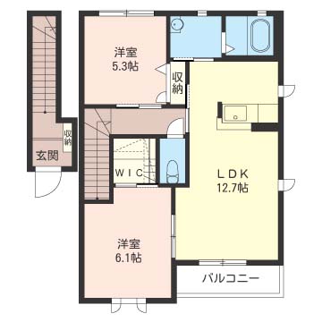 レフィナードＡ 201号-16