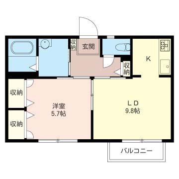 コモア・メゾンＡ202-2