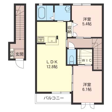 コモア・メゾンＥ 202号-8
