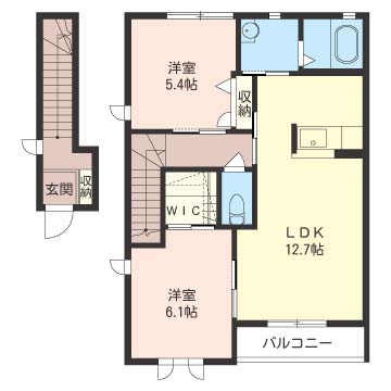 アンソレイユ　Ａ 201号-16
