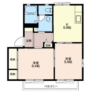 フロラシオン野木　Ⅰ 203号-16
