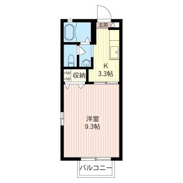 睦ハイツ　Ｂ105-2