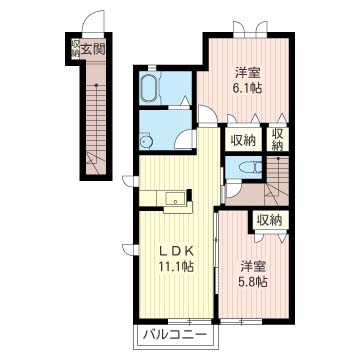 メルベーユ 206号-16