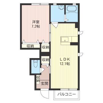 ラ・フォルトゥーナＢ 101号-16