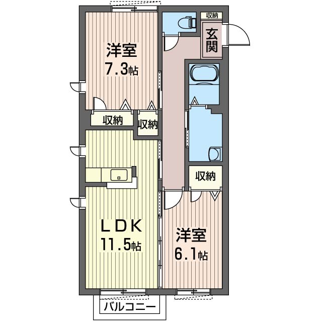 ケイズリンク加治屋Ｄ205-2