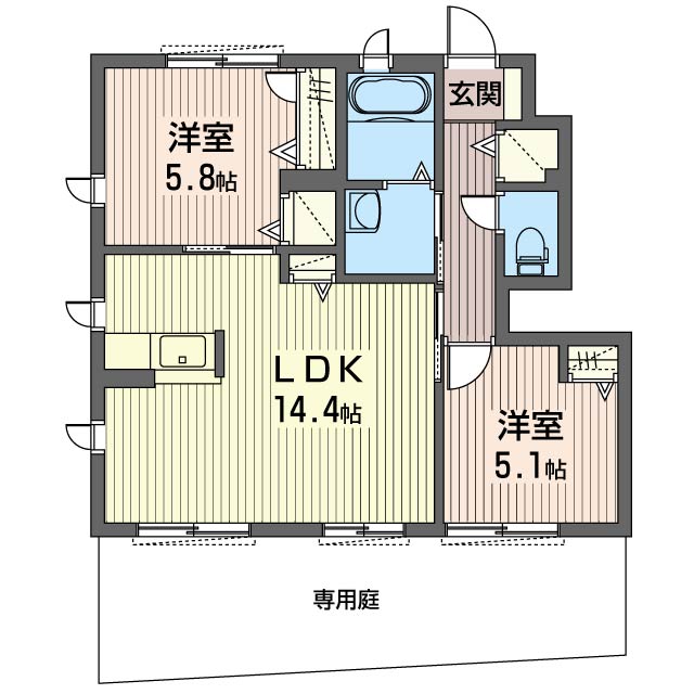 ラ・メファムエストⅡ 102号-9