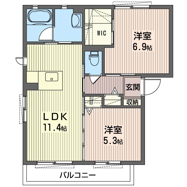 メゾン・ソレイルＡ 202号-16