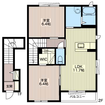 サニーコートＦ 201号-16