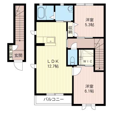 プラムツリーＢ 203号-6