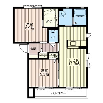 ベイサージュⅡ 201号-16