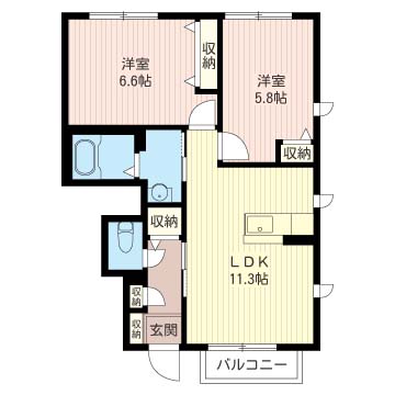 メゾン　ＬａＬａ 101号-16