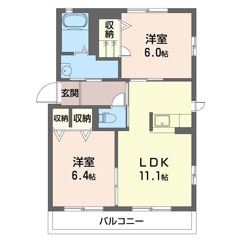 アーバンヒルズＡ102-2