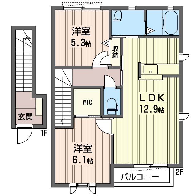 アーバンヒルズB 203号-6
