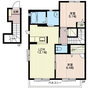ピアタウンD 203号-16