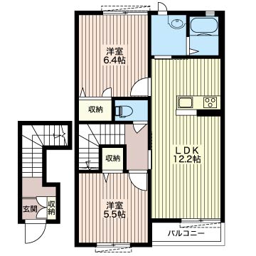 ラ・リヴィエール箱森　Ⅰ 202号-16