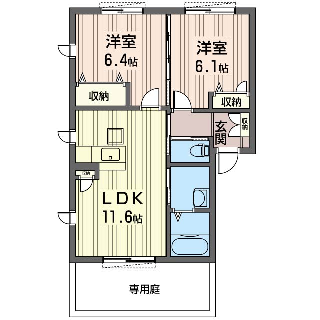 エクレアハウス　Ｂ 102号-16