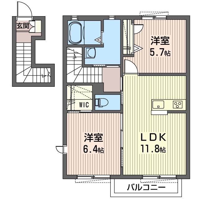 グランドソレイユＡ202-2