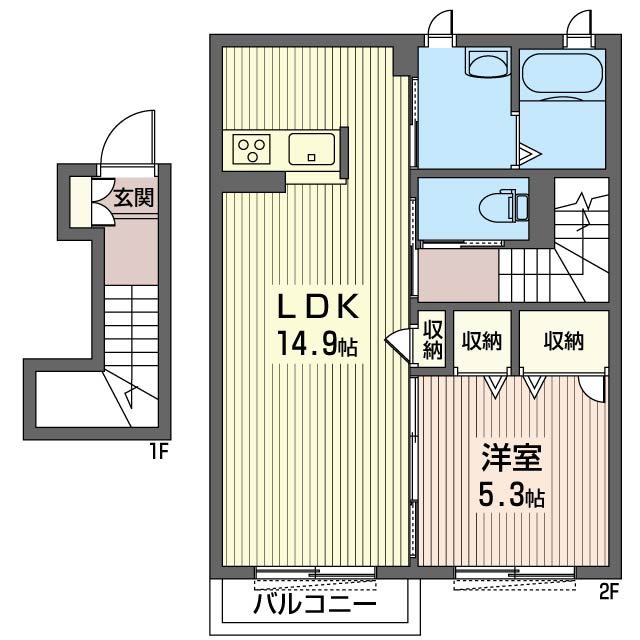 ヴィコロ壱番館 203号-15