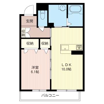 クレインヒルズⅠ 202号-16