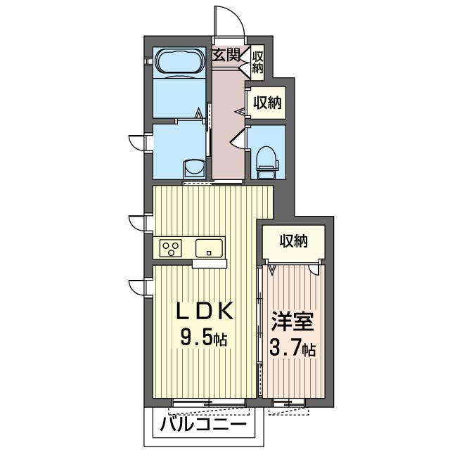 ラ・フォンテ 102号-16