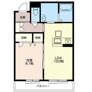 シャーメゾンフェリシア戸祭102-2