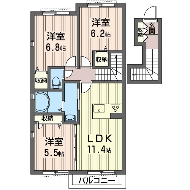 ラ・ロンディネ 203号-16