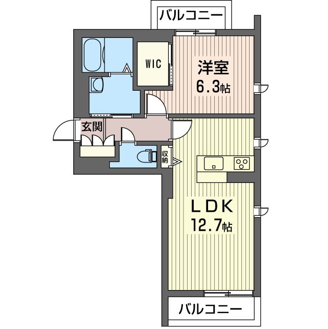 プレジール西原201-2
