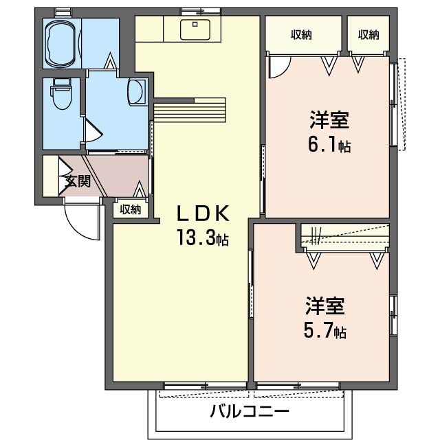 コーポ リリーフD 201号-16