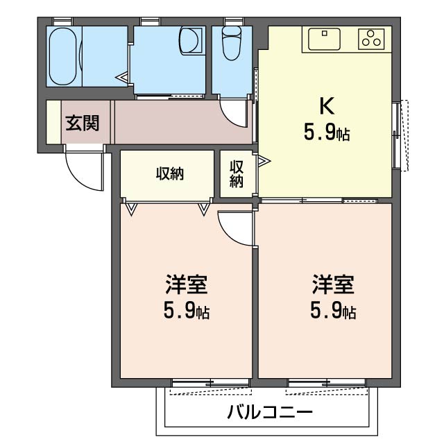 グリーンヒルズ田村H 101号-16