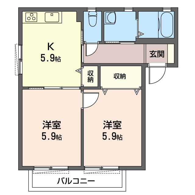 グリーンヒルズ田村H 202号-16