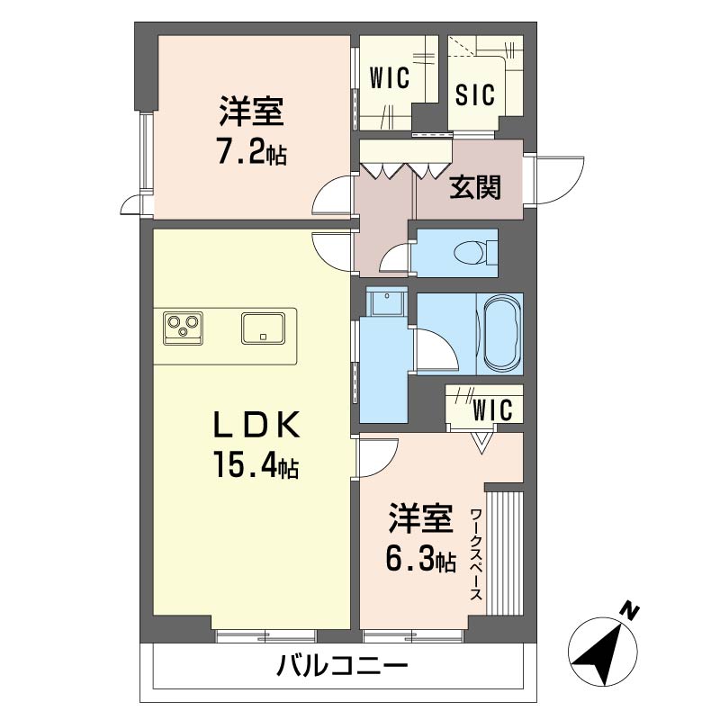 ルミナージュ　東峰105-2