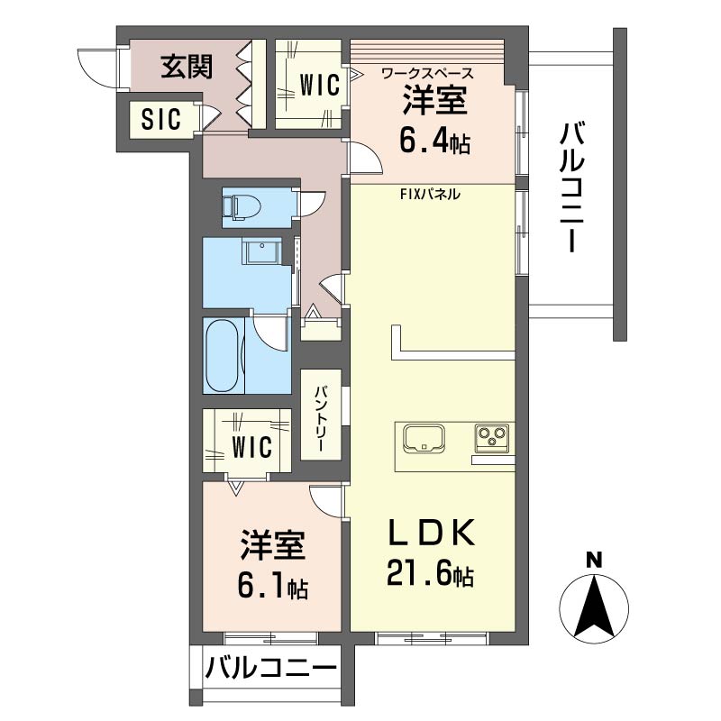 ＢＥＴＯＮ　ＡＪＵＲＥ　せせらぎ201-2