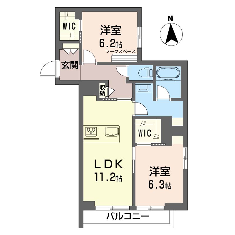 セゾン サフィール 301号-16