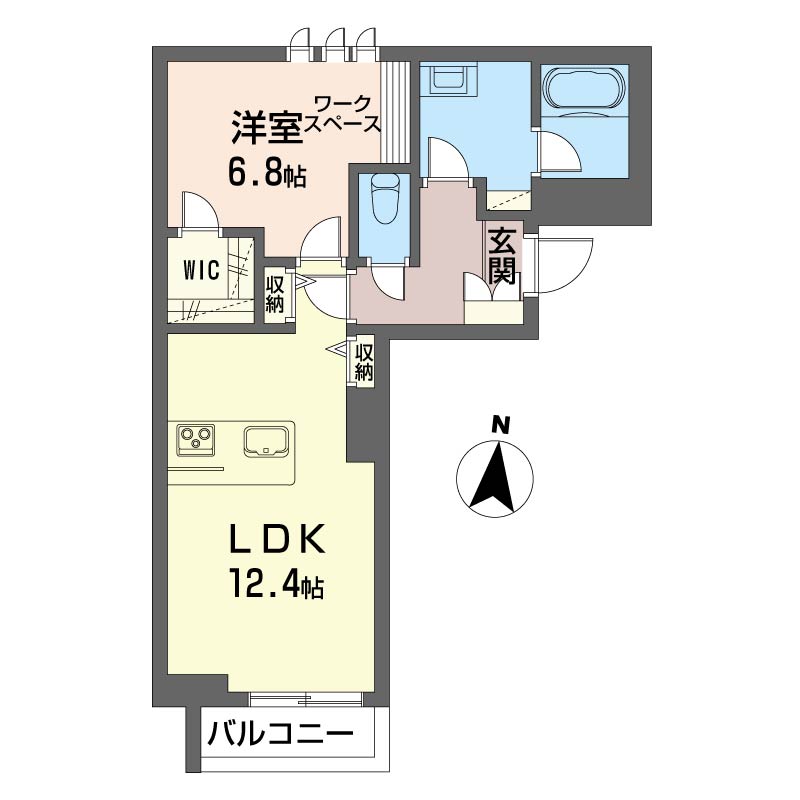 セゾン　ヴェルテ203-2