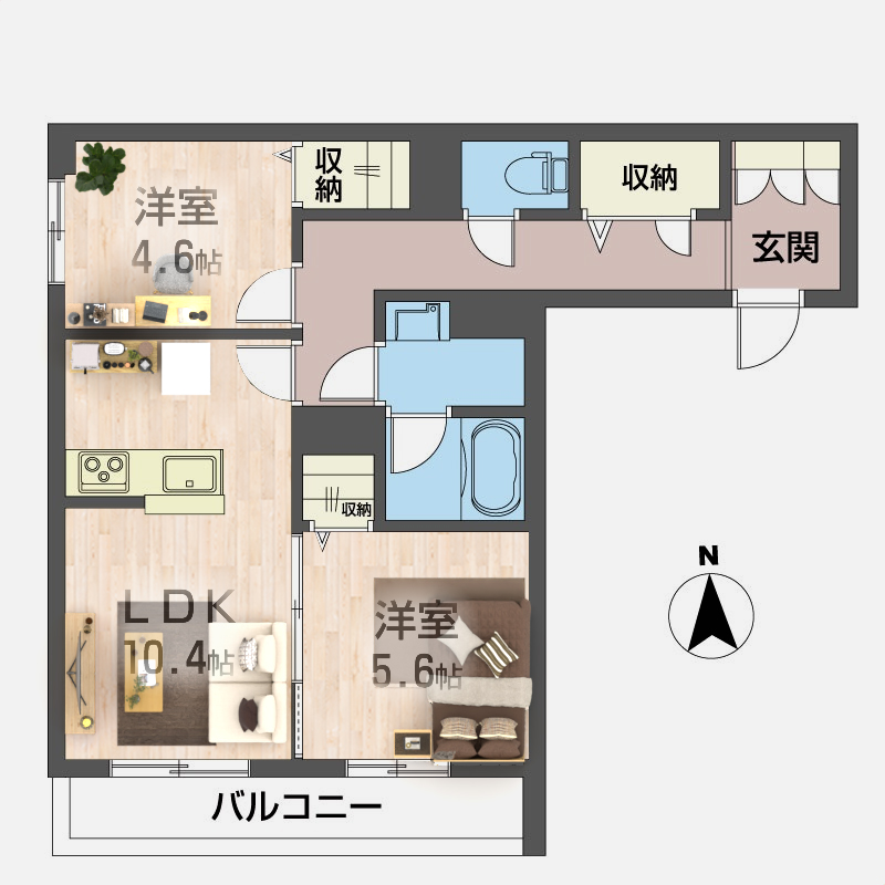 ザ・ルミナ 103号-15