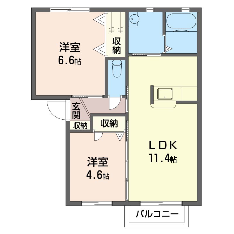 ヴィラ・プロスパーC 203号-16